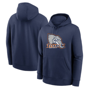 Titans Mascot Sweater - Cotton  Navy Hoodie
